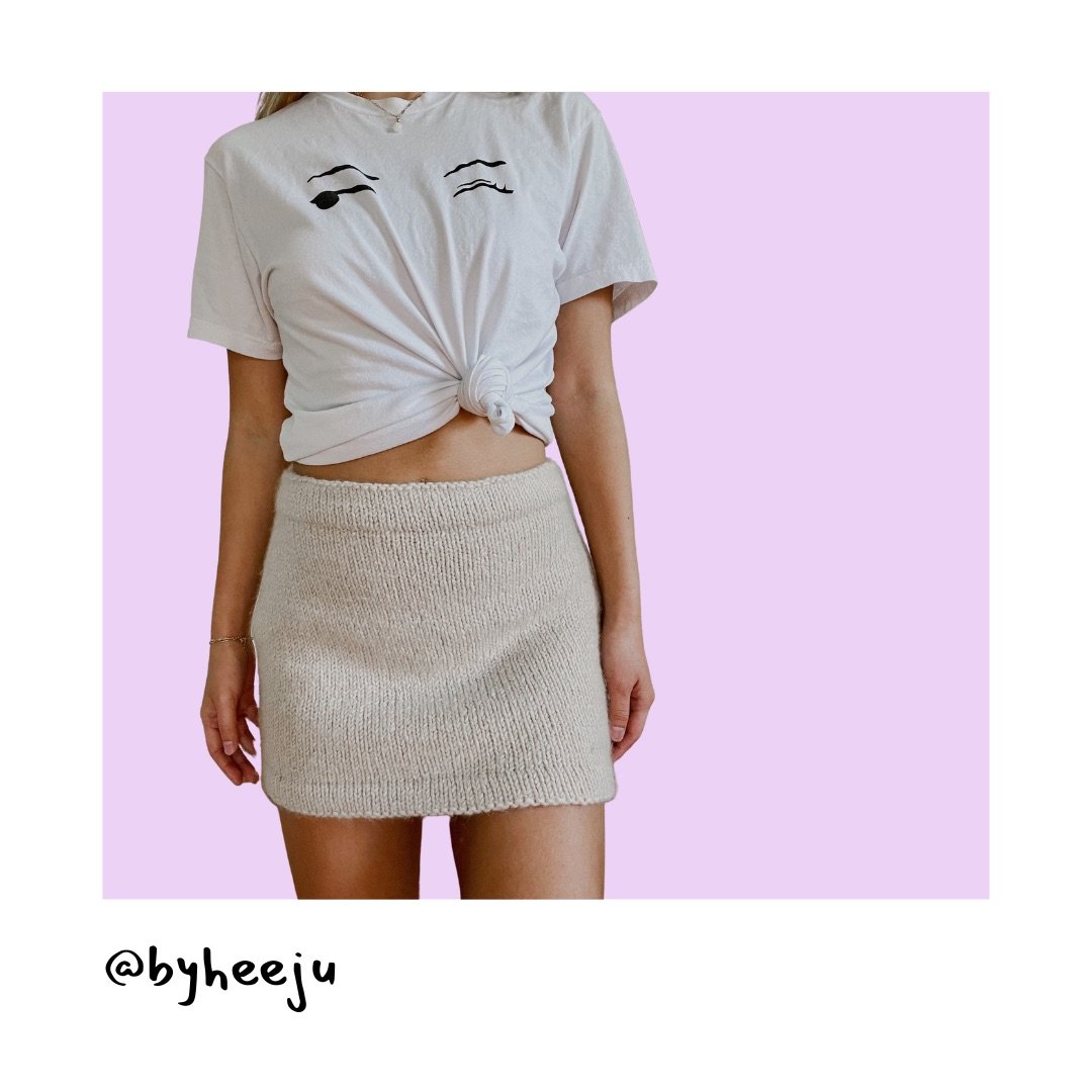 The Staple Skirt | Skirt Knitting Pattern — New Wave Knitting The Staple Skirt | Skirt Knitting Pattern — New Wave Knitting
